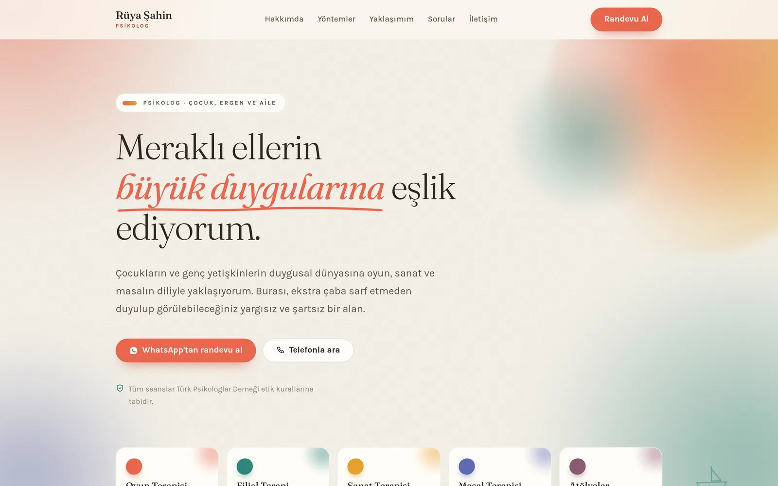 ruyasahin.com homepage